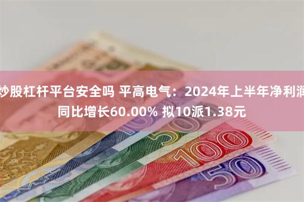 炒股杠杆平台安全吗 平高电气：2024年上半年净利润同比增长60.00% 拟10派1.38元